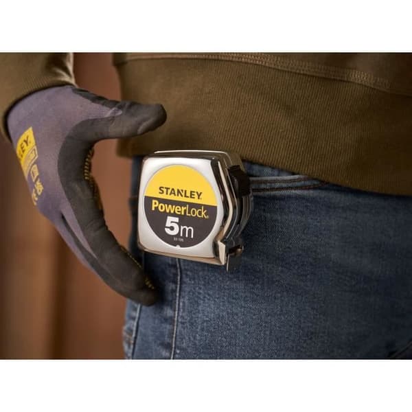 Måttband - STANLEY - 1-33-195 - 5 m x 25 mm - Powerlock Classic ABS