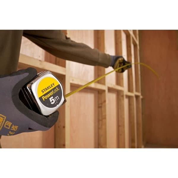 Måttband - STANLEY - 1-33-195 - 5 m x 25 mm - Powerlock Classic ABS