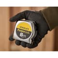 Miniatyrbild 9 av 9: Mått - STANLEY - 0-33-198 - 8 m x 25 mm - Powerlock Classic - ABS