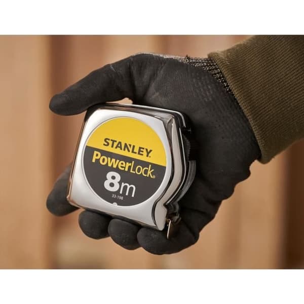 Mått - STANLEY - 0-33-198 - 8 m x 25 mm - Powerlock Classic - ABS