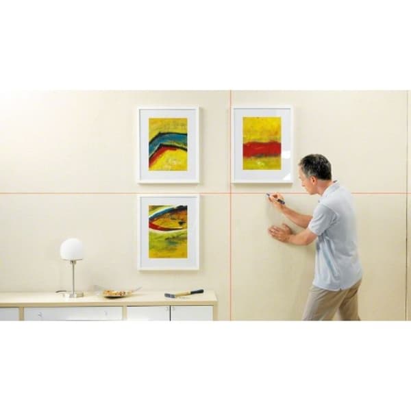 Bosch korslaser Quigo med universell clamps MM 2 (enkel och precis justering med flexibel placering tack vare