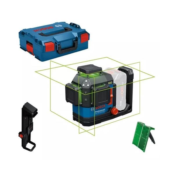 Laserlinjer - BOSCH - GLL 18V-120-33 CG - 120 m - Precision ± 0,3 mm - Trådlös strömförsörjning