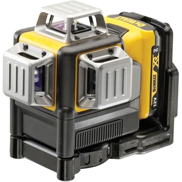 Lasernivå - DEWALT - XR DCE089D1R - 3x360° - Självnivellerande - 50 m räckvidd