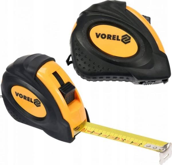 Längd (meter - band - mätrulle) Toya - 10063 - VOREL UTRULLAD MÄTNING 5m x 25mm