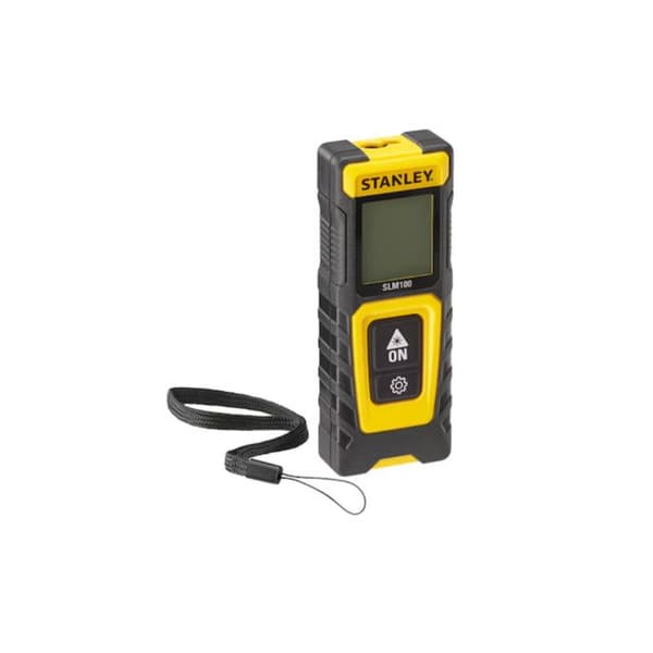 Medidor laser 30m - STANLEY - SLM100 - Avståndsmätning - Noggrannhet 1 mm - Räckvidd 30 m