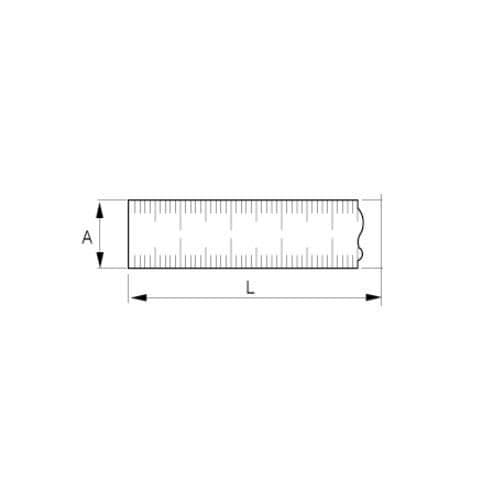 Måttband - IRIMO - 980-20S-1 - 20 m - Klass II