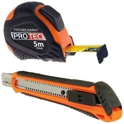 FISCHER DAREX Måttkit 5 m och 18 mm cutter