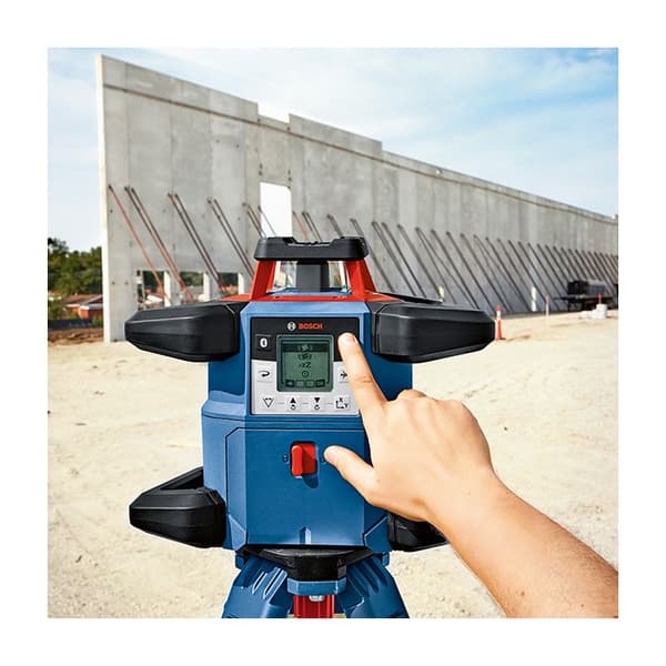 Paket med dubbel lutning laser BOSCH GRL600CHV - Batteri 18V 4.0Ah - 06159940P5