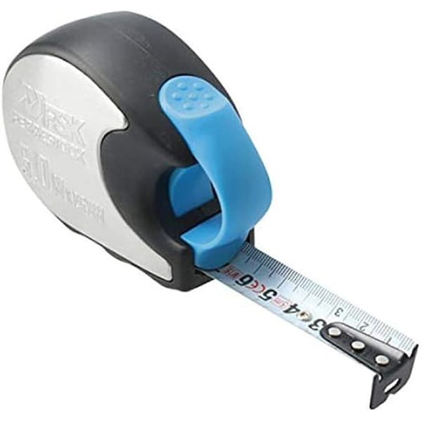 Flexometer - FERRESTOCK - 5MX25MM - Rostfritt stål - Nylonbeläggning - Dämpat rekylsystem