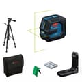 Miniatyrbild 1 av 4: Laserlinjer GLL 20-22 G - BOSCH - med 4 batterier 1,5V - stativ BT 150 - transportväska - 0601065601