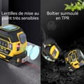 Miniatyrbild 3 av 4: INN Laseravståndsmätare 3-i-1 Digitalt måttband med LCD-skärm och korslaser 131Ft Laser 16Ft Måttband