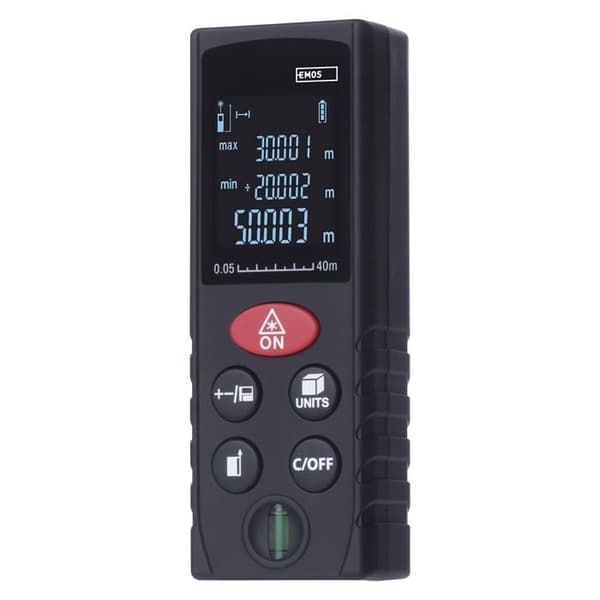 Längd (telemetermätare - lasermätare) Emos - M0502 - Lasermätare