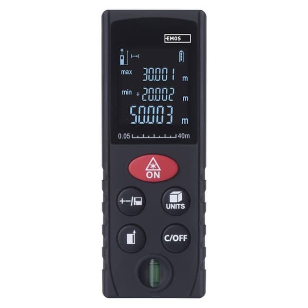 Längd (telemetermätare - lasermätare) Emos - M0502 - Lasermätare