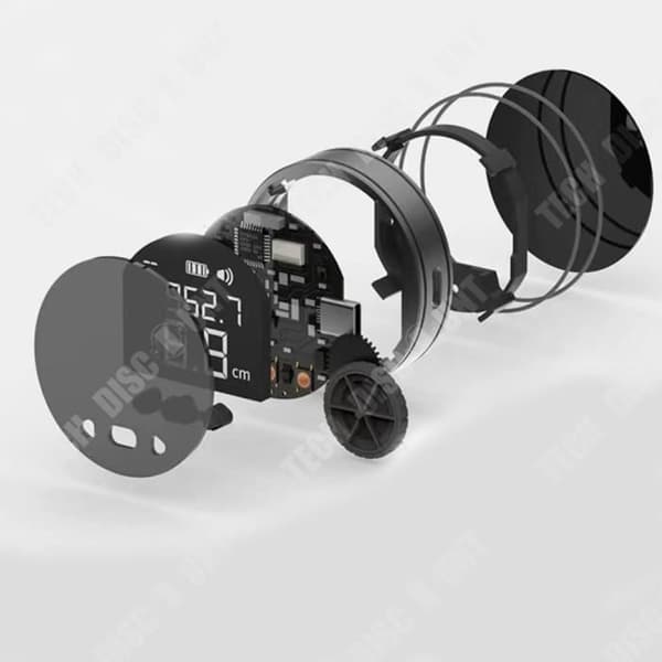 TD® elektronisk bärbar lastlinjal Högprecisionsmätinstrument Arbetsstyckesmätinstrument Avståndsmätare Laserlinjal