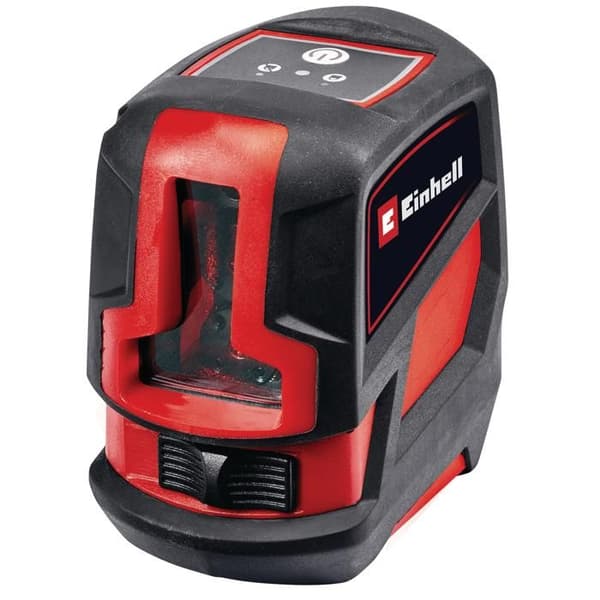 EINHELL TC-LL 2 korslasernivå - Räckvidd 8m - Precision 0,5 mm/m - Laser klass II