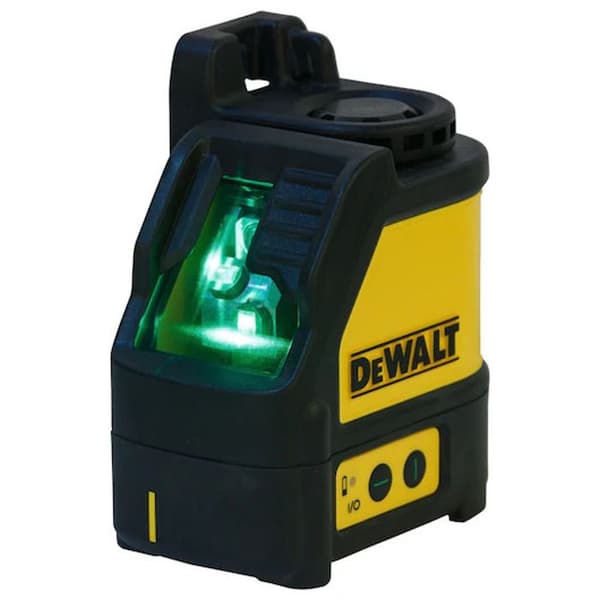 DEWALT DW088CG-XJ grön laser - Noggrannhet +/- 0,3 mm/m - Magnetstöd - Med bärväska