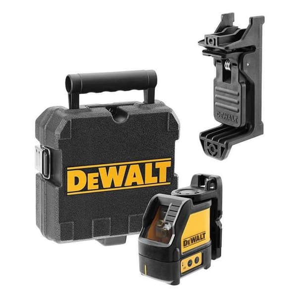 DEWALT DW088CG-XJ grön laser - Noggrannhet +/- 0,3 mm/m - Magnetstöd - Med bärväska