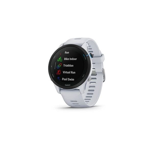 Garmin Forerunner 255 Music smartklocka, Vit, 46mm/41mm, Multisport