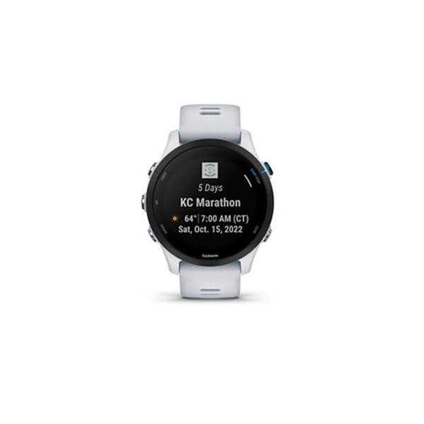 Garmin Forerunner 255 Music smartklocka, Vit, 46mm/41mm, Multisport