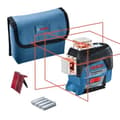 Miniatyrbild 1 av 6: Bosch Professional GLL 3-80 C linjelasernivå - 0601063R00 - Svart och blå - Trådlös - Räckvidd 120 m