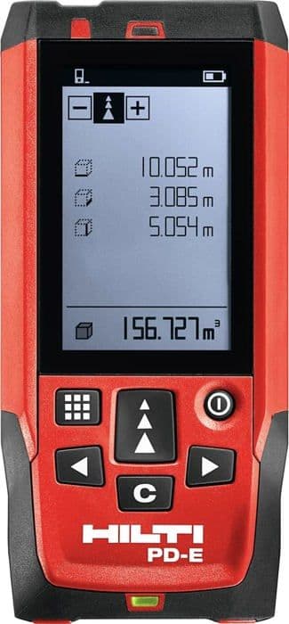 Längd (avståndsmätare - lasermätare) Hilti - 2062050 - Medidor laser PD-E Röd