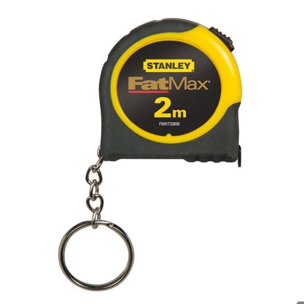 Nyckelringsband - STANLEY - 2m - Stötsäker ABS - Riktig nollkrok - Kompakt och lackerad
