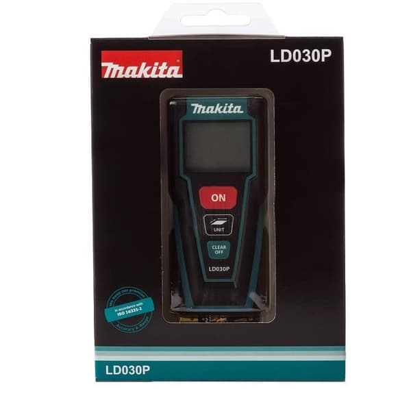 Makita Laser avståndsmätinstrument 30 m Blått och svart