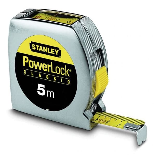 Powerlock måttband 5mx19mm direktavläsning - STANLEY - 0-33-932
