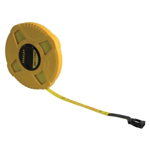 STANLEY Stängd glasfiber Måttband 30m / 12mm