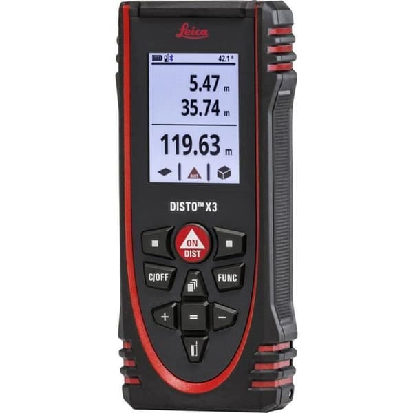 Leica Geosystems DISTO X3 Laseravståndsmätare Mätområde (max.) 150 m Kalibrerad enligt: fabrik (utan certifikat)