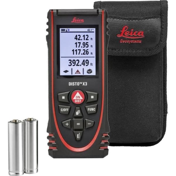 Leica Geosystems DISTO X3 Laseravståndsmätare Mätområde (max.) 150 m Kalibrerad enligt: fabrik (utan certifikat)