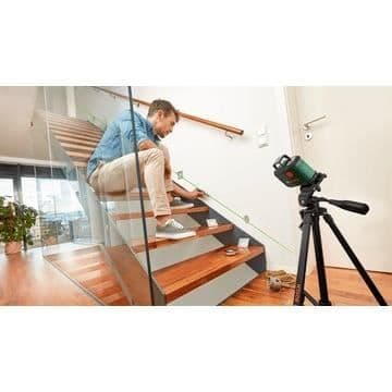 Bosch linjelaser - AdvancedLevel 360 Set (AL 360 + TT 150) - Vinkel och nivå - Räckvidd 24 m - Noggrannhet 1 mm