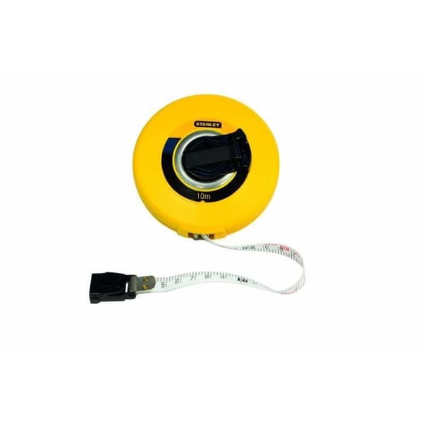 Långt mått med STANLEY glasfibertejp - 0-34-297 - 30m x 12,7mm