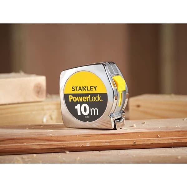 Mått - STANLEY - 1-33-442 - 10 m x 25 mm - Powerlock Classic ABS