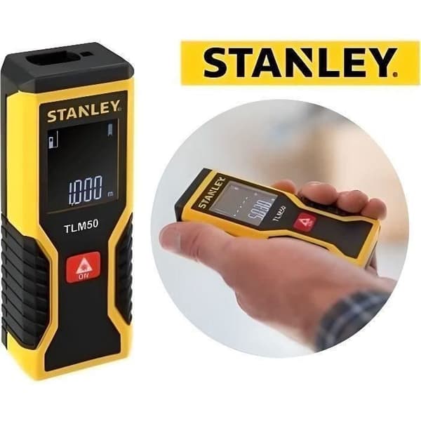 Lasernivå - STANLEY - TLM50 STHT1-77409 - Räckvidd 15 m - Precision 3 mm