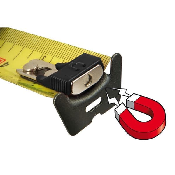 Magnetisk kroktejp - STANLEY - 8m x 32mm - Mylarbeläggning med högt skydd och antinötning