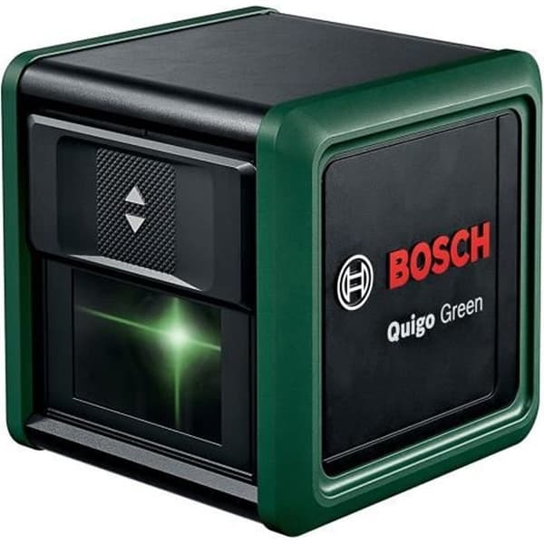 Bosch linjelaser - Quigo Green - Grön strålteknik - Räckvidd 12m