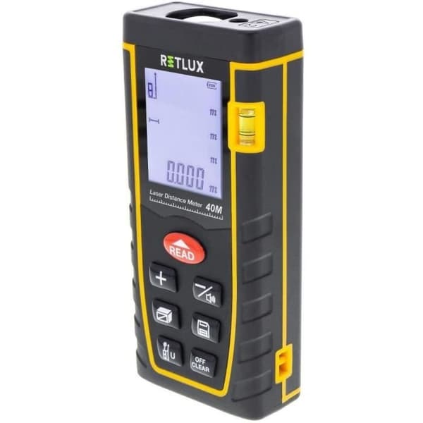 Laseravståndsmätare 40m - RETLUX - RHT 100