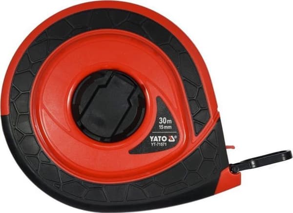 Längd (meter - måttband - mätrulle) Yato - YT-71571 - Måttband i glasfiber 30mx15mm ()