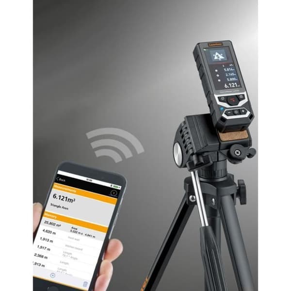Laseravståndsmätare - LASERLINER - 080.985A - Mäter upp till 150 m - HD-kamera - IP 65