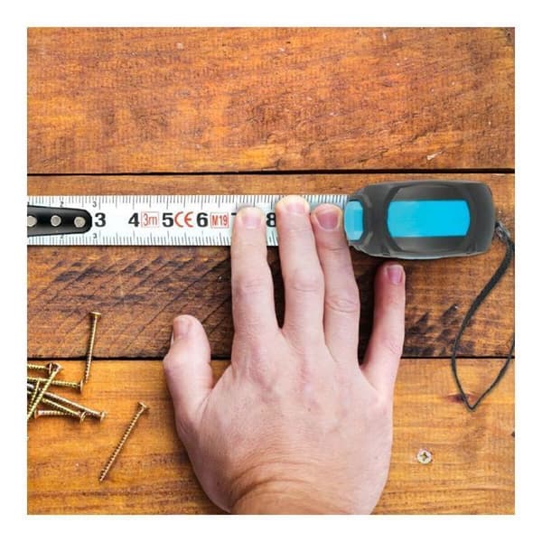 Längd (meter - tejp - bandmätare) Ferrestock - FSKFLHQ8025 - Blå Flexometer