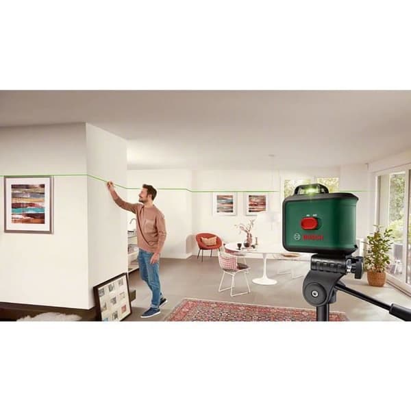 Bosch Home and Garden UniversalLevel 360 Premium-Set Cross Laser Räckvidd (max.): 12 m