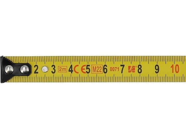 Längd (meter - tejp - måttband) Yato - YT-71075 - RULLANDE MÅTT 3m x 16mm