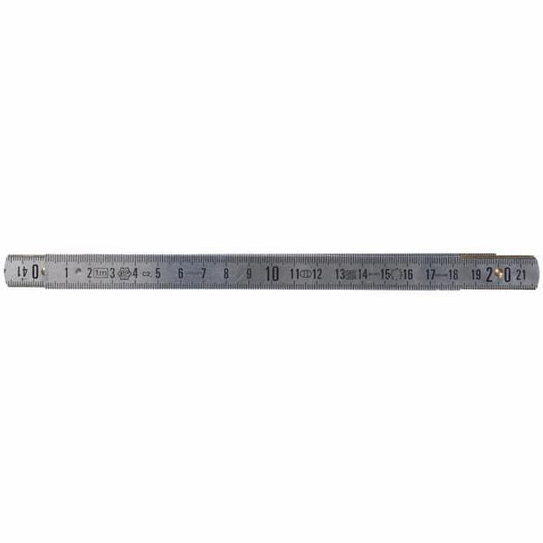 Fällmått - Stanley - 5 grenar - Korrosionsbeständig aluminium - Motståndskraftig mässing - 1 m