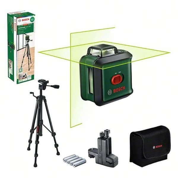 Bosch Home and Garden UniversalLevel 360 Premium-Set Cross Laser Räckvidd (max.): 12 m
