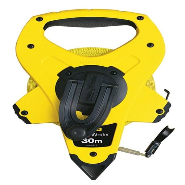 Långmått 30mx12,7mm PowerWinder glasfibertejp - STANLEY - 2-34-772