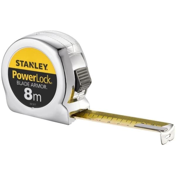 Mått - STANLEY - 0-33-527 - Blade Armor - 8 m x 25 mm - Powerlock