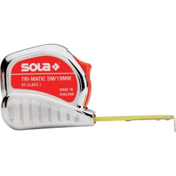 Måttband Tri Matic 8m x 25mm Sola