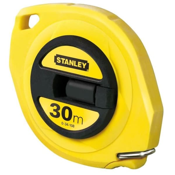 STANLEY Måttband långt 30m x 9,5mm i stål