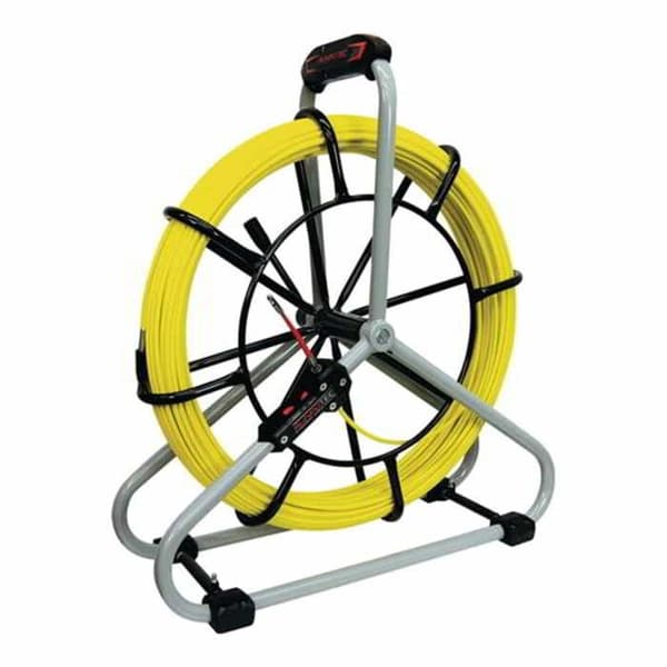 Glasfiberstav - RUNPOTEC - Profiset - 60 m - Böjningsradie 168 mm - Belastning 320 kg